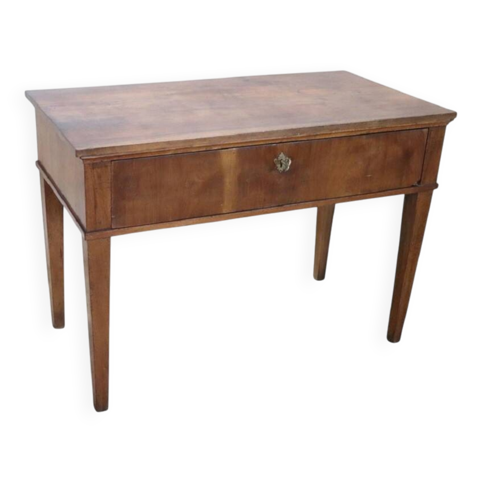 Antique walnut desk, Italy, late 18th century