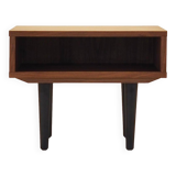 Table de chevet en noyer, design scandinave