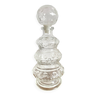 Glass carafe with ball stopper