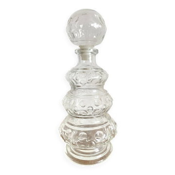 Glass carafe with ball stopper