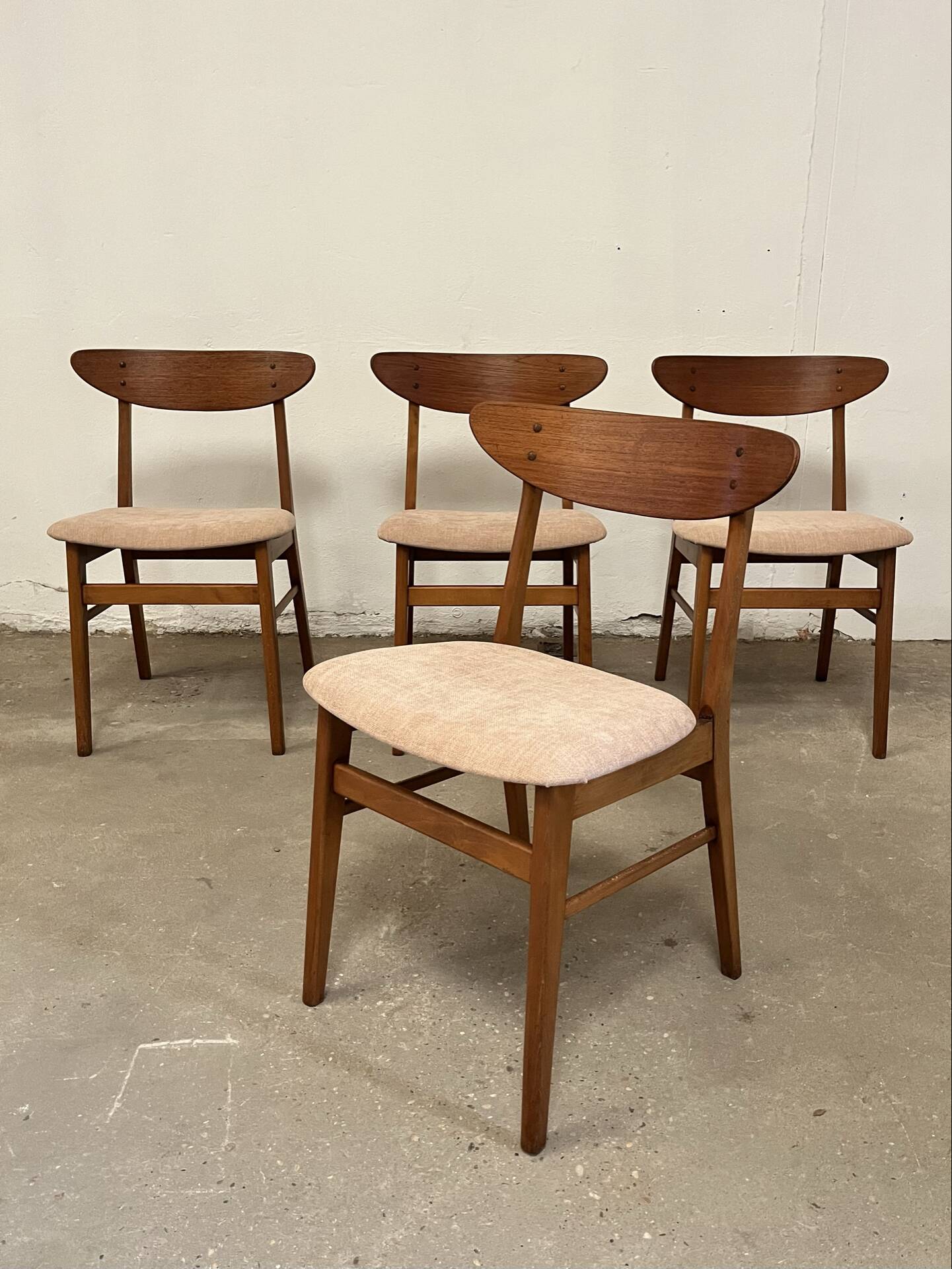 4 vintage Farstrup chairs