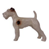 Porcelain Figurine of Fox Terrier, Denmark, 1950s