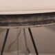 Lampe design opaline 1980