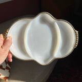 Plat en opaline Fire king