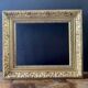 Old gilded molded wood frame