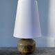 Vintage ceramic ball lamp