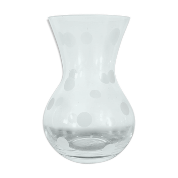 Vase à pois