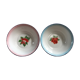 Pair of hollow plates in enamelled sheet metal