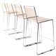 Spaghetti Bar Chairs by Giandomenico Belotti for Alias, Set of 4,  Italy 1980's