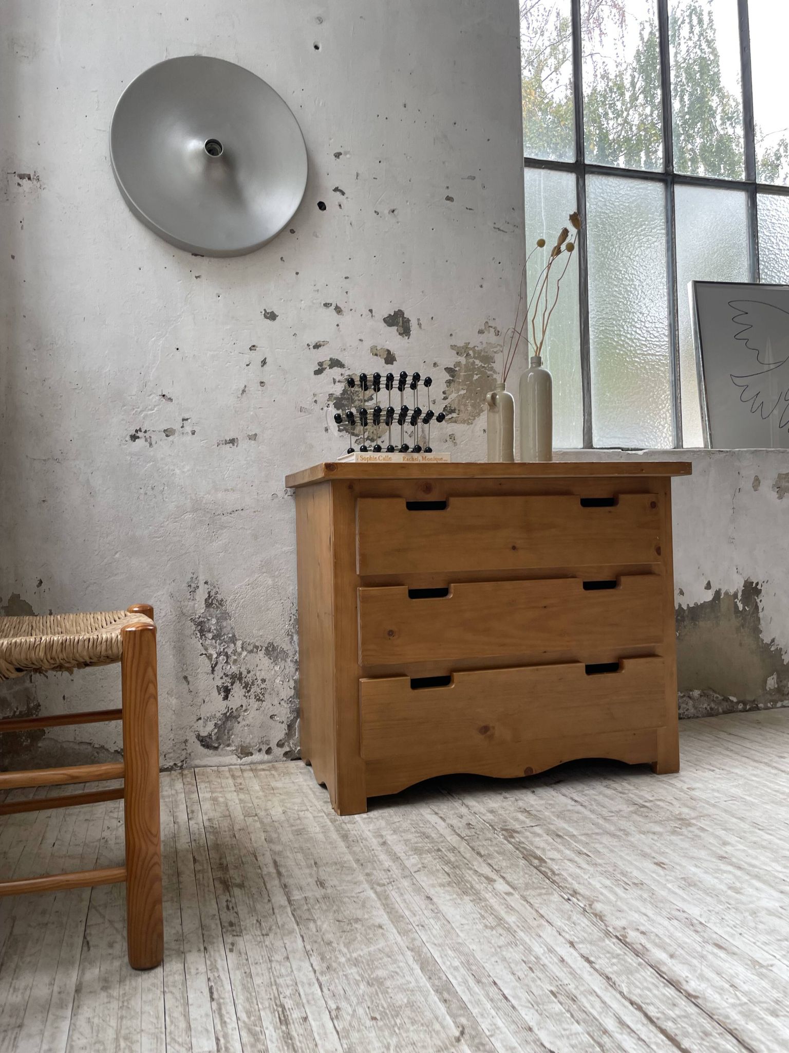 Commode en pin années 80 mobilier montagne