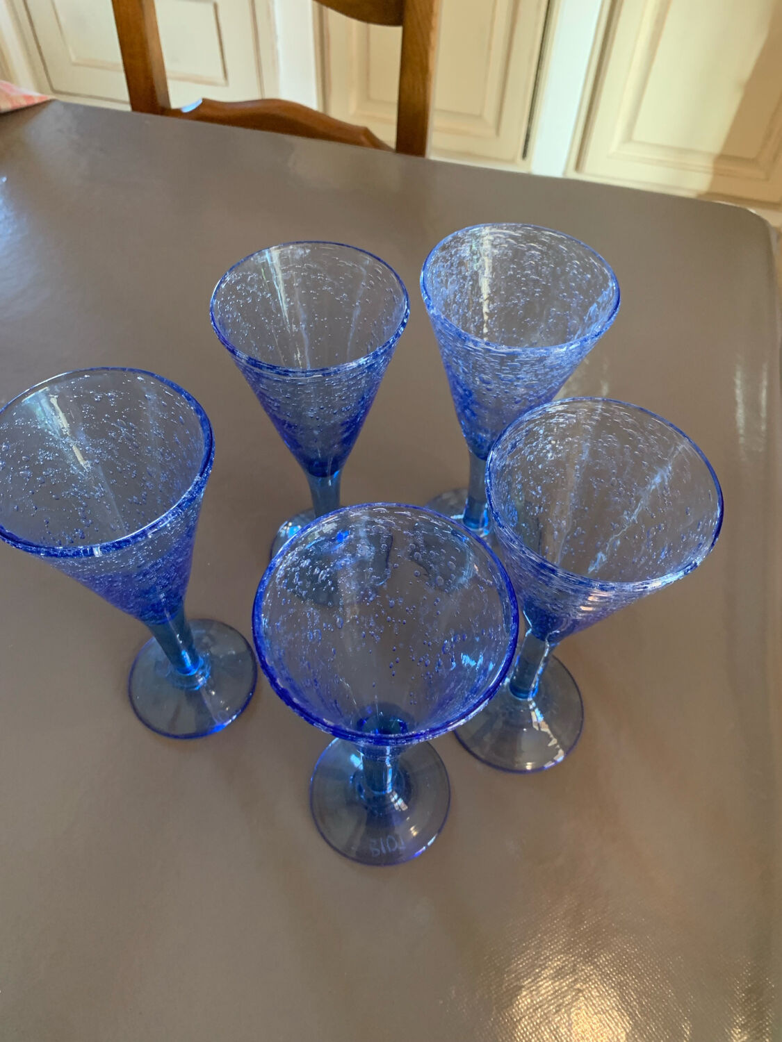Biot champagne flutes