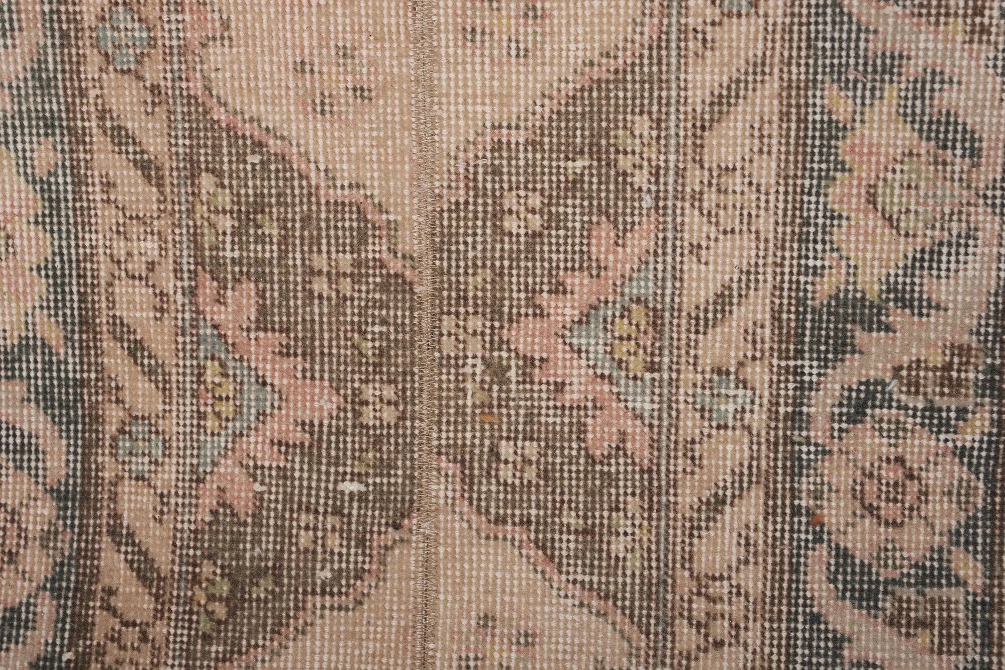 Vintage Turkish hallway rug 70x673 cm