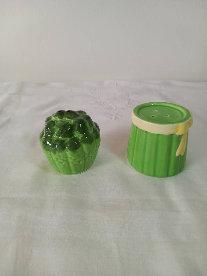 Slush salt and pepper shakers