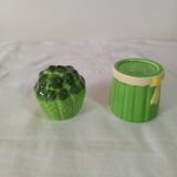 Slush salt and pepper shakers