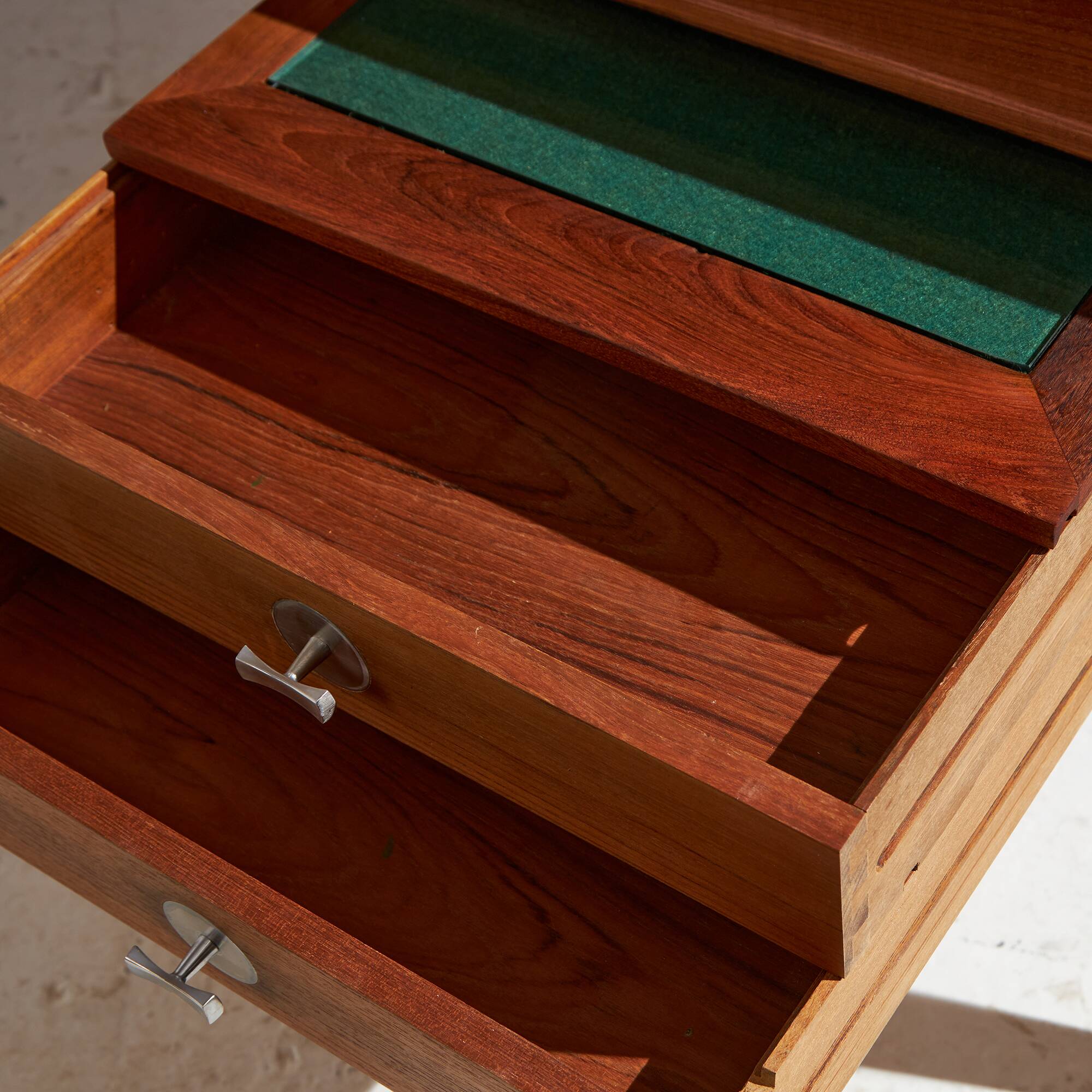 Restored Teak ‘Diplomat’ desk by Finn Juhl for France & Søn, 1950s (MK9758)