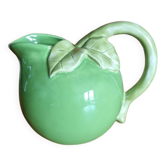 Pichet barbotine Pomme Verte