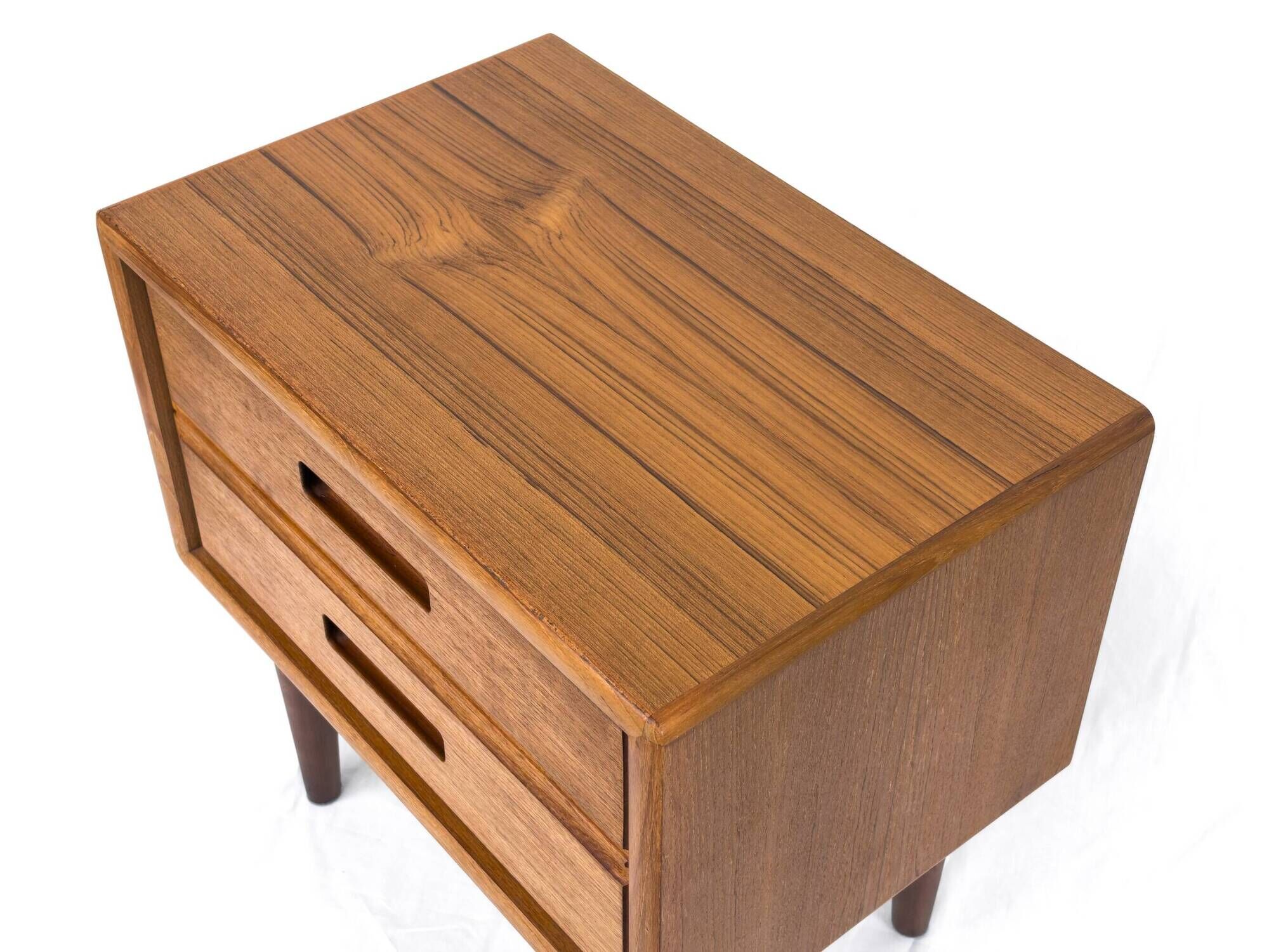 Vintage teak bedside table, 1960s