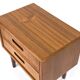 Vintage teak bedside table, 1960s