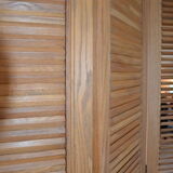 Screen in solid oak