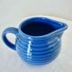 Blue pitcher