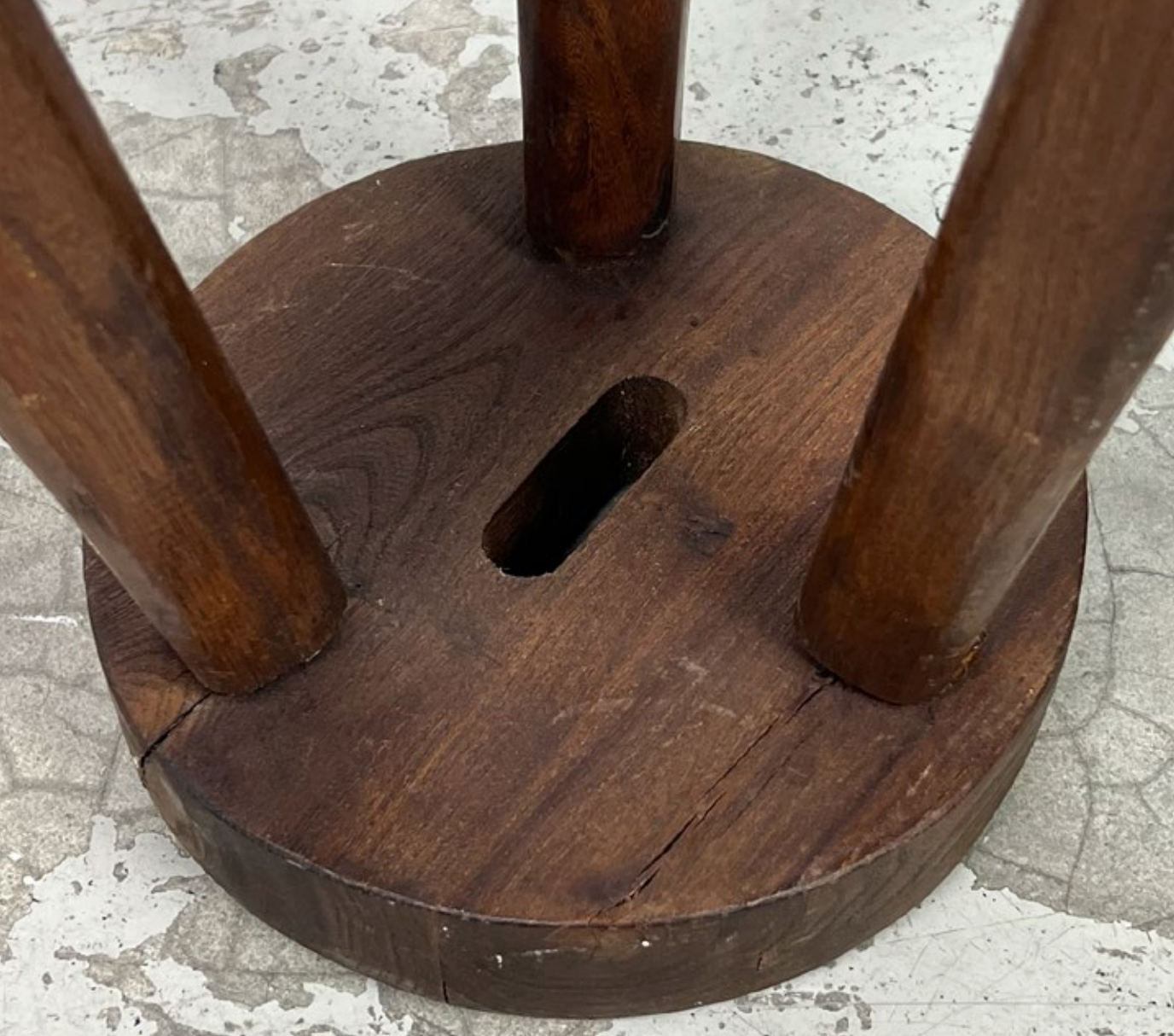 Vintage wooden stool