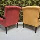 "Art Deco armchair pair 1930"