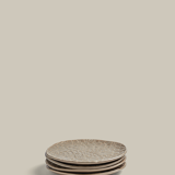 Blanca glossy grège s plates