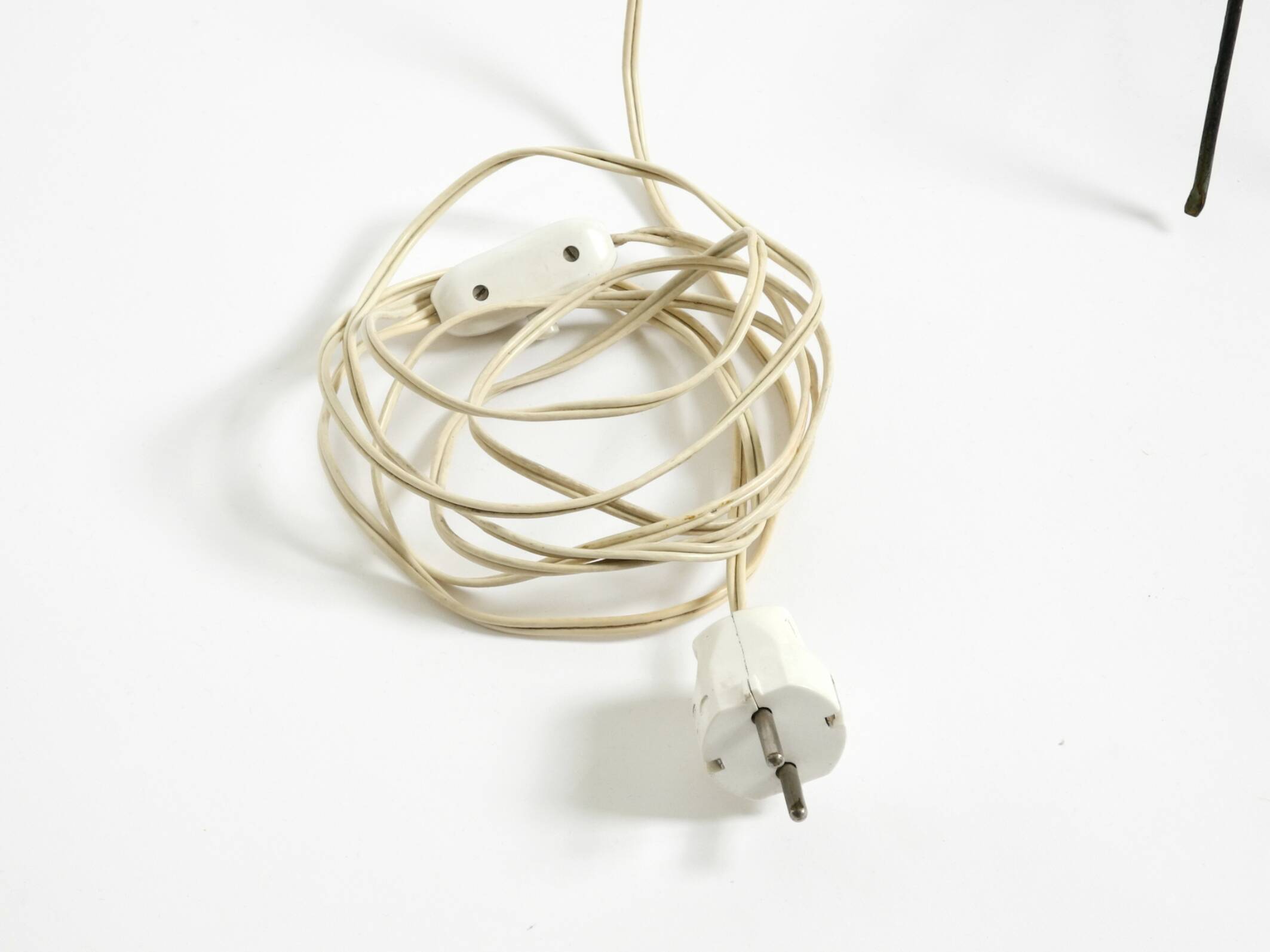 Beautiful Italian Mid Century Modern "Spider" wall lamp made of metal