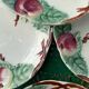 Dessert plates in Choisy le Roi slipware