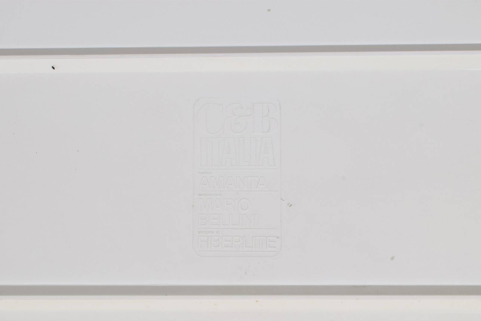 Italian Amanta Lounge Chair by Mario Bellini for C&B Italia