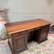 Bureau with a drawer in walnut, 18th century.