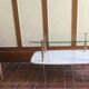 Table low double trap design 1950 vintage