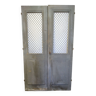 Double old mesh door