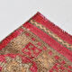 3x9 red & blue herki vintage runner rug 92x286cm