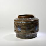 Vase danois en grès émaillé