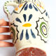 Meyssac folk motifs pitcher in Limousin