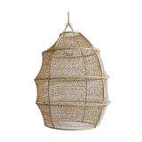 Lampshade in woven raffia