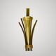 Lunel / Arlus vintage lamp 1950 metal - French 1950s - Desk Lamp