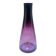 Vintage vase in purple gradient glass by Hessen Glaswerke, West Germany, 1960