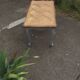 Table basse style Louis XV en merisier