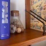 Scandinavian modular bookcase solid wood