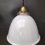 Opaline pendant lights