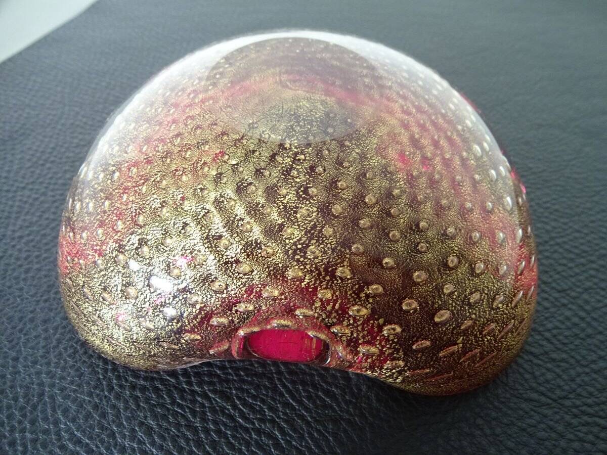 Italian Murano Glass Ashtray by Barovier & Toso, 1960s