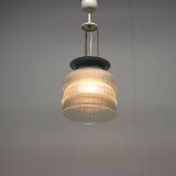 Glass pendant light by Napako, 1970s