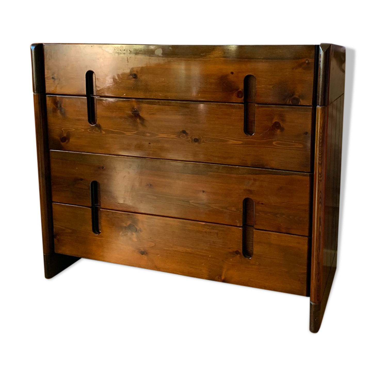 Commode bois années 70