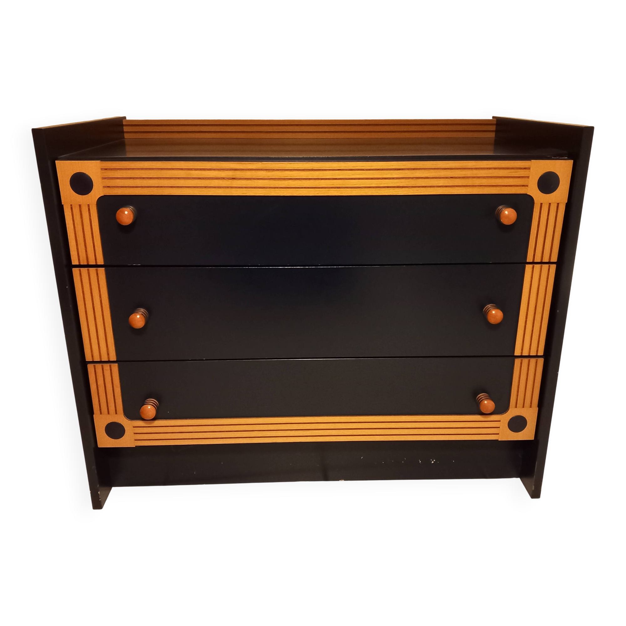 3-drawer chest of drawers