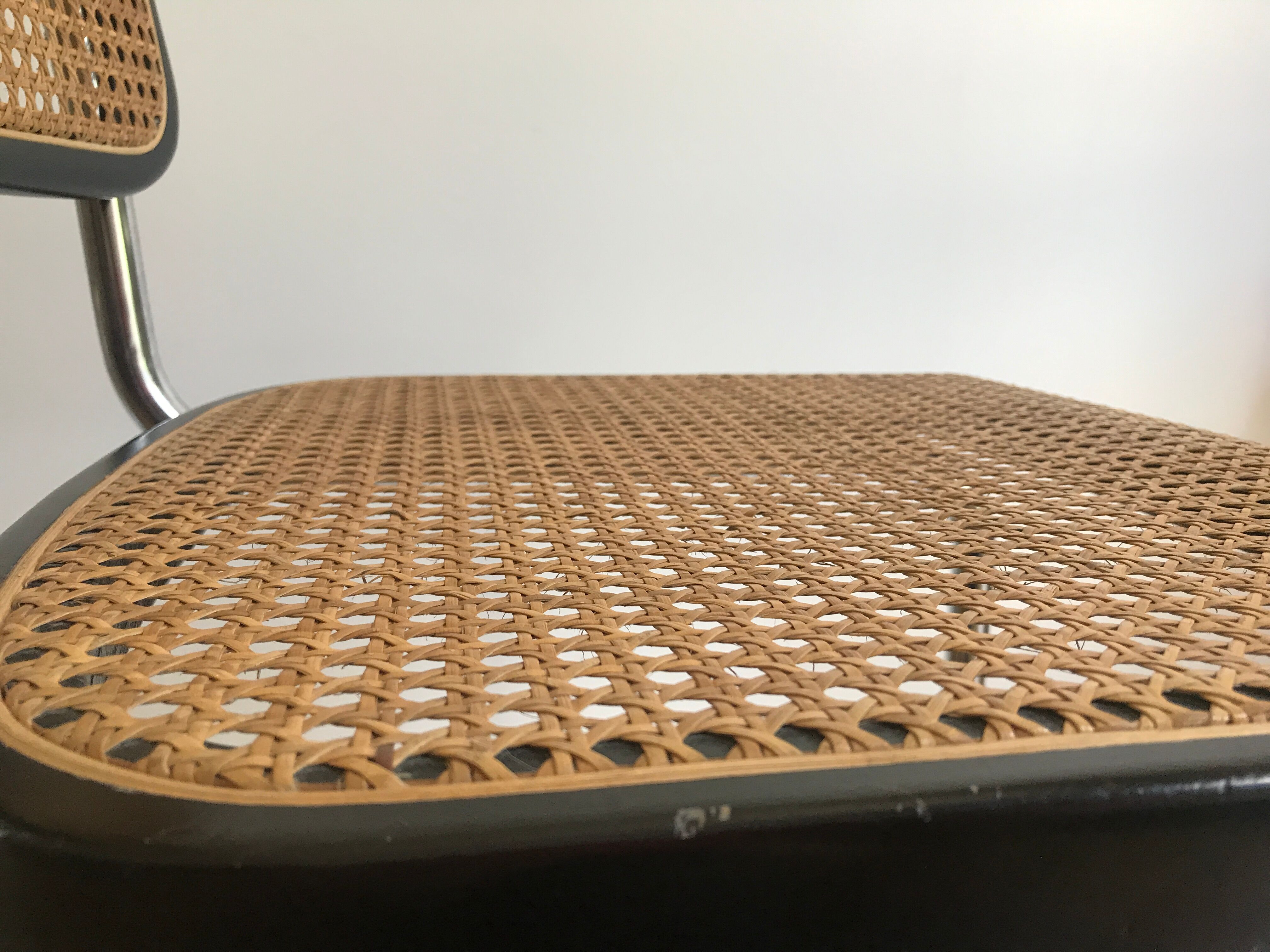 Black Cesca B32 chair Marcel Breuer