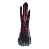 Old blown glass soliflore vase