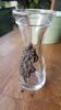 Vase with tin decoration