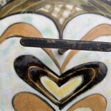 Cheese tray, Vallauris ceramics, unique piece, 1960